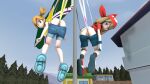  gmodinkling hanging_wedgie highres misty_(pokemon) tagme 