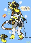  anthro blury female gynomorph humanoid intersex machine protogen protogen_visor solo toaster_blury 