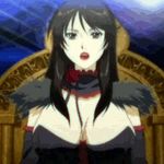  animated animated_gif bouncing_breasts breasts cap cleavage dance_in_the_vampire_bund gif lowres screencap vera 