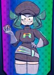  highres pokemon pokemon_(game) pokemon_usum rainbow team_rainbow_rocket team_rainbow_rocket_grunt thecappuccino04 