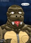  anthro bound clothing encasement goo_transformation handwear hi_res male mammal marine mask mittens pinniped rubber rubber_clothing rubber_suit sea_lion solo suiting toysuit transformation walrus xedrykthedragon zipper 