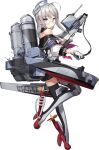  1girl full_body kantai_collection official_art solo transparent_background zeco 