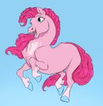  2022 blue_background blue_eyes blue_hooves countershade_fur countershading digital_drawing_(artwork) digital_media_(artwork) earth_pony equid equine female feral friendship_is_magic full-length_portrait fur hair hasbro hi_res hooves horse mammal mane my_little_pony open_mouth open_smile pink_body pink_fur pink_hair pink_mane pink_tail pinkie_pie_(mlp) pony portrait quadruped simple_background smile solo tail wings witherslayer73 