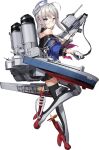  1girl full_body kantai_collection official_art solo transparent_background zeco 