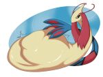  feral generation_3_pokemon hi_res intersex milotic nintendo pokemon pokemon_(species) solo vore zdoah 