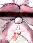  3:4 anal anal_knotting anal_penetration anthro anus balls bodily_fluids butt cum cum_in_ass cum_inside game_screen genital_fluids genitals hi_res knot knotting male male/male penetration penis ryaniko94br sean_(senz) sex 