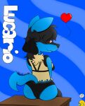  anthro butt dankbudgie female fluffy generation_4_pokemon hi_res lucario lust nintendo pokemon pokemon_(species) poking solo 