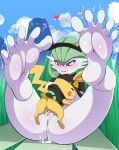  5_toes absurd_res anthro barefoot blush bodily_fluids butt cum cum_drip cum_in_pussy cum_inside cum_on_butt cum_overflow dripping duo excessive_cum excessive_genital_fluids feet female foot_fetish foot_focus from_front_position gardevoir generation_1_pokemon generation_3_pokemon genital_fluids herchi hi_res holowear_(pokemon) interspecies looking_at_another looking_at_partner lying male male/female missionary_position nintendo on_back orange_unite_style_gardevoir orange_unite_style_pikachu pikachu pokemon pokemon_(species) pokemon_unite pokephilia sex size_difference soles spread_toes steam steamy_breath sweat sweaty_body toes 