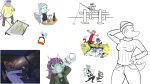  16:9 alcohol anthro berkley_(exit-665) beverage bottle breasts calvin_and_hobbes car cartoon_network ceratopsian colored container cosmic_background cow_and_chicken dino_nugget dinosaur drinking dromaeosaurid elijah_d73877 erin_(snoot_game) exit-665 fang_(gvh) female fish fishing goodbye_volcano_high hi_res male marine meme monochrome morgan&#039;s_skate_club naser_(gvh) ornithischian parody pterodactylus pterosaur reed_(gvh) reeve_(gvh) reptile scalie simple_background size_difference skateboard sketch_page snoot_game theropod triceratops trish_(gvh) vehicle velociraptor widescreen 