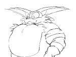  :3 anthro belly biceps big_the_cat domestic_cat felid feline felis fluffy_chest looking_at_viewer male mammal musclegut muscular_arms sega sketch smile solo sonic_the_hedgehog_(series) zcastle06 