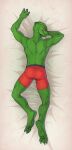  absurd_res alien anthro body_pillow butt clothing dakimakura_design dakimakura_pillow dakimakura_pose hi_res lizard male muscular pillow reptile scalie solo star_wars trandoshan tres-art underwear 