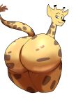  2d 2d_animation 3d_(artwork) 3d_animation absurd_res animated big_butt butt davy_dave_(character) digital_media_(artwork) feral flat_colors giraffe giraffid hi_res huge_butt mammal nude shaded solo theblackpit48_(artist) thick_thighs traditional_animation 