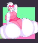  absurd_res animatronic anthro avian big_breasts big_butt bird breasts bubble_butt butt butt_focus butt_shot chicken female five_nights_at_freddy&#039;s five_nights_at_freddy&#039;s:_security_breach galliform gallus_(genus) glamrock_chica_(fnaf) hi_res huge_butt looking_at_viewer machine phasianid robot scottgames solo steel_wool_studios tagme thick_thighs voctopie 