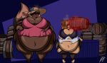  anthro belly big_belly big_breasts big_butt breasts brown_body brown_fur brown_tail butt drunk eevee equid equine fan_character female fur furry generation_1_pokemon hasbro horse huge_belly huge_breasts huge_butt mammal my_little_pony nintendo obese obese_anthro obese_female overweight overweight_anthro overweight_female pokemon pokemon_(species) pony sandria_suncake substance_intoxication tail 