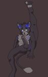  anthro autofellatio domestic_cat felid feline felis foreskin genitals hi_res kwaverkat male mammal masturbation oral oral_masturbation penile penile_masturbation penis solo soulfound_art surprise surprised_expression 