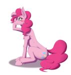  absurd_res blush blush_stickers cutie_mark earth_pony equid equine friendship_is_magic fur hair hasbro hi_res hooves horse mammal my_little_pony pink_body pink_fur pink_hair pinkie_pie_(mlp) pony sitting twotail813 