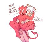  absurd_res anal anal_penetration angel angel_humanoid anthro anthro_on_anthro anthro_penetrated anthro_penetrating anthro_penetrating_anthro back_wings ball_ring balls blush blush_lines bodily_fluids carrying_another carrying_partner curved_horn demon demon_humanoid duo erection fangs feet flustered flustered_male flustered_top foot_fetish frenum_piercing genital_piercing genitals hair halo hi_res horn humanoid humanoid_feet humanoid_genitalia humanoid_penis humanoid_pointy_ears looking_at_viewer looking_pleasured male male/male male_penetrated male_penetrating male_penetrating_male nude open_mouth open_smile penetration penis penis_piercing piercing plantigrade red_body red_hair red_skin scrotum_piercing sex simple_background smile spade_tail spread_legs spread_toes spreading standing standing_sex sweat sweatdrop tail teeth toes tongue tongue_out vein veiny_penis white_background white_hair wide_eyed xing1 