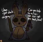  animal_crossing anthro big_breasts big_butt breasts butt cleavage clothed clothing coco_(animal_crossing) cosplay female gyroid klutzatdusk lagomorph leporid looking_at_viewer mammal nintendo rabbit solo television the_ring wide_hips 