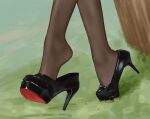  1other absurdres black_footwear commentary_request high_heels highres original simobulanka 