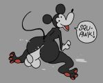  animated anthro bodily_fluids cum cum_inside disney duo echochamber ejaculation genital_fluids male male/male mammal mickey_mouse mouse murid murine rodent squawking 