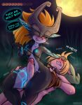 absurd_res breasts female hi_res humanoid hylian link male male/female midna nintendo nipples not_furry sex short_stack the_legend_of_zelda thigh_sex twili twilight_princess zombiate 