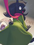  absurd_res anthro bovid bracelet caprine clothing covered_eyes deltarune dinosaur duo female goat hair hair_over_eyes hand_to_mouth hi_res inkune jewelry male mammal monster open_mouth paper ralsei reptile robe scalie scarf shocked_expression sign snickering spiked_bracelet spikes susie_(deltarune) tape undertale_(series) 