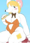  absurd_res big_breasts breasts bunny_costume clothing costume easter eating eating_food food grilled_cheese grilled_cheese_sandwich hi_res holidays mammal mouse moushley murid murine picnic_blanket rodent sandwich_(food) simple_background tagme thick_thighs toonarscontent wide_hips 