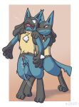  animal_genitalia anthro ballbusting balls bodily_fluids cock_and_ball_torture digital_media_(artwork) duo female fuzzo generation_4_pokemon genital_torture genitals hands_on_shoulders hi_res kick kicking_balls knee_strike lucario male male/female nintendo open_mouth pain penis penis_tip pokemon pokemon_(species) sheath shoulder_grab surprise teardrop tears 