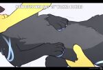  black_bars canid canine eeveelution generation_2_pokemon hi_res letterbox male mammal meme nintendo orby_(snowstormbat) paws pokemon pokemon_(species) snowstormbat typhlosion umbreon 