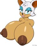  4:5 alpha_channel anthro areola bat big_breasts blue_eyes blue_eyeshadow breasts brown_areola brown_nipples eyelashes eyeshadow female fur head_tuft hi_res huge_breasts lipstick looking_at_viewer makeup mammal nipples nude pink_lipstick rouge_the_bat sega simple_background smile solo sonic_the_hedgehog_(series) tan_body tan_fur transparent_background tuft white_body white_fur zem_(artist) 