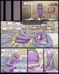  absurd_res anthro bodily_fluids comic cum cum_splatter dragon female friendship_is_magic garam genital_fluids genitals hasbro hi_res human male mammal my_little_pony penis spike_(mlp) teenager twilight_sparkle_(mlp) young 