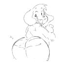  animated anthro beagle big_butt bottomwear butt canid canine canis clothing denim denim_clothing domestic_dog dreamywolfdd female floppy_ears hunting_dog jeans mammal pants rear_view roxy_(pongodecky) scent_hound sketch solo star sweater tail teeth_showing thick_thighs topwear wiggle 