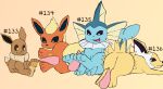  2023 3_toes absurd_res ambiguous_gender blue_body digital_media_(artwork) eevee eeveelution erection feet feral flareon foot_fetish foot_play footjob fur generation_1_pokemon genitals group hashtag hi_res id_number jolteon male nintendo number open_mouth penis pokemon pokemon_(species) secretsableye sex simple_background tail text toes vaporeon yellow_body yellow_fur 