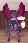  absurd_res anthro bat bunny_costume clothing collar costume dominant dominant_female dungeon female hi_res hybrid hyena mammal sannah_kavacup sannah_kavacup_(character) solo whip 