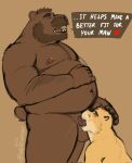  &lt;3 2022 anthro anthro_on_anthro anthro_penetrated anthro_penetrating anthro_penetrating_anthro areola balls bear beard belly big_belly biped bodily_fluids body_hair brown_background brown_body brown_fur brown_hair dialogue digital_media_(artwork) duo english_text erection eyebrows facial_hair fellatio fur genitals hair happy_trail hi_res humanoid_genitalia humanoid_penis interspecies kaz_(werewhisky) male male/male male_penetrated male_penetrating male_penetrating_male mammal moobs mustache mustelid navel nipples oral oral_penetration otter overweight overweight_anthro overweight_male penetration penile penile_penetration penis pubes saliva sex simple_background speech_bubble standing talking_to_viewer text vein veiny_penis werewhisky 