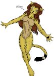  2020 4_toes alpha_channel anthro big_breasts breasts cheetah cheetah_(dc) cougar_leon dc_comics digital_media_(artwork) feet felid feline female fur hair hi_res humanoid looking_at_viewer mammal nude pawpads paws pupils simple_background slit_pupils smile solo spots spotted_body spotted_fur tail text toes transparent_background tuft yellow_body yellow_fur 