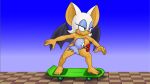  absurd_res anthro bat bat_wings big_breasts black_wings breasts convenient_censorship countershading duo female flicky hi_res mammal mario-grant membrane_(anatomy) membranous_wings nude rouge_the_bat sega skateboard sonic_the_hedgehog_(series) tan_body tan_countershading tan_skin wings 