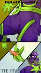  absurd_res anthro breast_squish breasts color_edit colored fall_of_equestria fan_character female female/female genitals hi_res nude penetration pussy sex_slave slashysmiley solo squish submissive submissive_anthro submissive_female third-party_edit vaginal vaginal_penetration 
