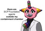  alpha_channel ambiguous_gender animate_inanimate anonymous_artist anthro clothing dialogue english_text equid equine female fur hi_res horn living_pinata looking_at_viewer mammal meme necktie open_mouth pinata pink_body pink_fur purple_necktie reaction_image scp-956 scp_foundation solo text unicorn 