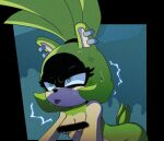  afrosoricid anthro bodily_fluids breasts censored_breasts female idw_publishing mammal nude rafaknight-rk sega solo sonic_the_hedgehog_(comics) sonic_the_hedgehog_(idw) sonic_the_hedgehog_(series) surge_the_tenrec sweat tenrec 