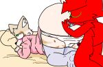  ahegao anthro ass_up blush bodily_fluids butt butt_focus canid canine clothed clothing cunnilingus duo female flora_queenston footwear fox genital_fluids genitals hi_res hoodie husband_and_wife legwear licking looking_pleasured male male/female mammal married_couple moan oral panties panties_down partially_clothed plushie pussy pussy_juice romantic romantic_couple sex socks spread_butt spread_pussy spreading stockings teddy_bear teddy_queenston tongue tongue_out topwear underwear underwear_down vaginal vanillia_fox 