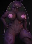  anthro breasts carapace female generation_5_pokemon genitals hi_res nintendo nude pokemon pokemon_(species) pussy scolipede solo trinity_(farran_height) vahlyance 