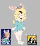  3_toes absurd_res angry animal_humanoid anthro bare_shoulders barefoot blonde_hair clothed clothing crown digital_media_(artwork) english_text feet female fur hair headgear hi_res humanoid lagomorph leporid looking_up mammal mammal_humanoid mario_bros mario_plus_rabbids_sparks_of_hope nintendo one_eye_obstructed rabbid rabbid_rosalina rabbit raving_rabbids rayman_(series) reference_image simple_background solo standing text thick_thighs toes topwear ubisoft venomsquid white_body 