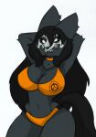  anthro big_breasts breasts clothing female hi_res pace-maker scp-1471 scp-1471-a scp_foundation small_waist solo swimwear wide_hips 