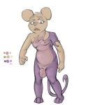  anthro azzybunn bulge genitals goo_transformation latex male mammal mouse murid murine penis rodent rubber slime solo transformation 