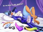  anthro avian bird breasts dildo female genitals invalid_tag kellsmiley pussy sex sex_toy solo 