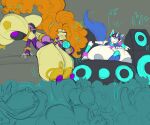  adagio_dazzle_(eg) anthro big_breasts big_penis breasts duo equestria_girls equid equine female friendship_is_magic genitals gynomorph hair hasbro hi_res horn horse huge_breasts imric1251 intersex machine mammal microphone music my_little_pony octavia_(mlp) orange_hair party penis pony procyonid raccoon robot unicorn white_body yellow_body 