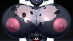  16:9 3_fingers anthro big_breasts bovid breast_expansion breasts caprine collar ear_tag expansion female fingers fur genitals goat grey_body grey_fur happy hi_res huge_breasts hyper hyper_breasts inflation mammal multicolored_body multicolored_fur nipples pink_nipples pink_nose pink_pussy pussy smile solo story story_in_description widescreen zixxxous 