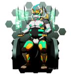  1:1 anthro cybernetics cyborg hi_res hwolfhr machine male mammal murid murine nbyellow overweight rat robot rodent solo 
