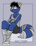  blue_body blue_fur eyewear fur glasses striped_body striped_fur stripes tabbiewolf unknown_species 